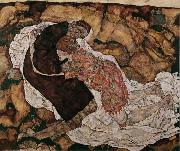 Egon Schiele Death and Maiden (mk12) USA oil painting artist